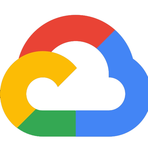 Google Cloud monotone icon